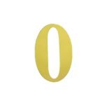 4 Pack Metallic Gold Alphabet and Number Stickers Banner, Customizable Stick on Gold Letters & Numbers 5
